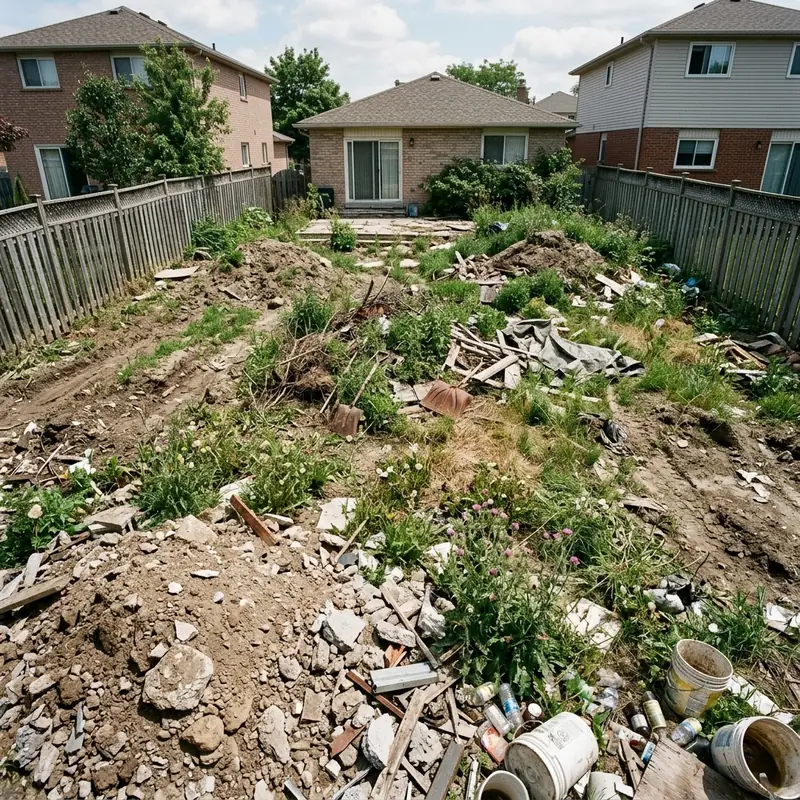Before the dirt work
